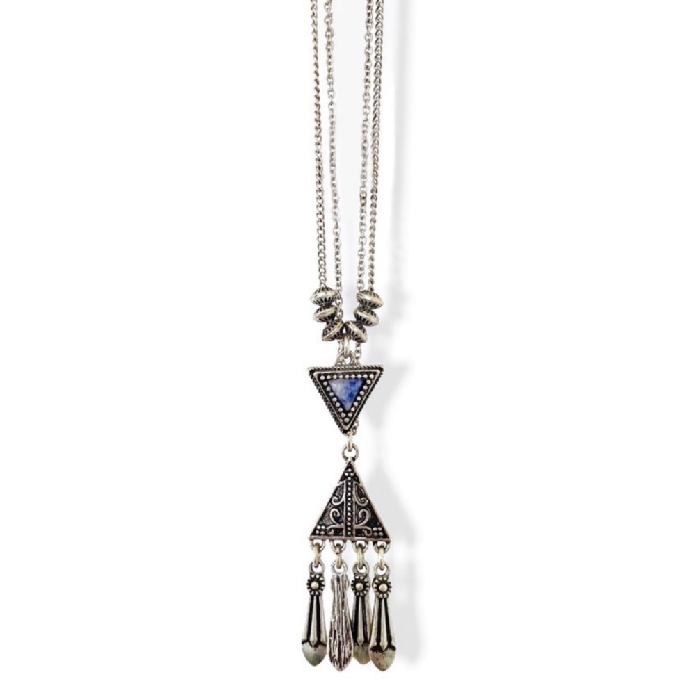 2-Tier Tribal Necklace Set